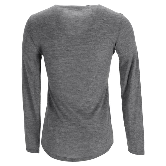 Balmain Pullover mit Rüschenakzenten aus grauer Wolle - Image 3