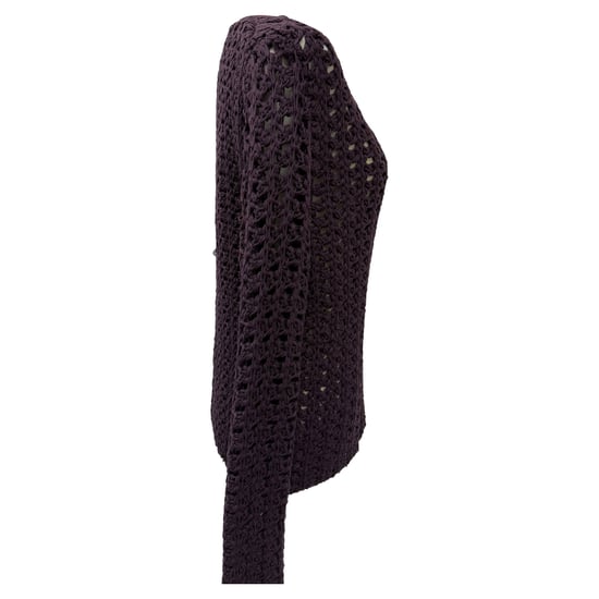 Gucci Häkelstrickpullover aus lila Baumwolle - Image 2