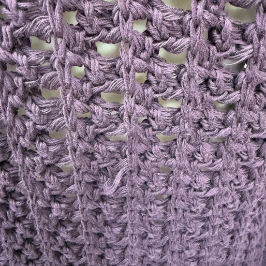 Gucci Häkelstrickpullover aus lila Baumwolle - Image 4