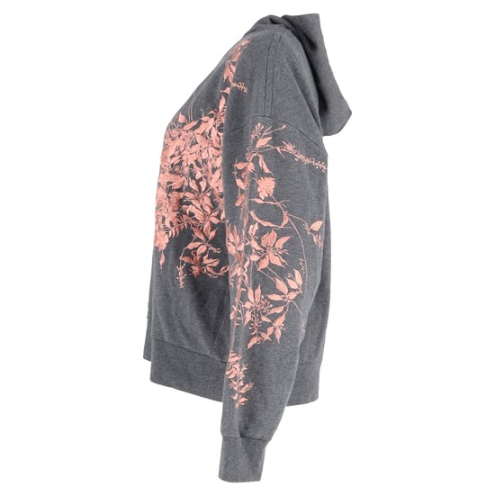 Dries Van Noten Harlee Kapuzenpullover aus besticktem Jersey aus grauer Baumwolle - Image 2