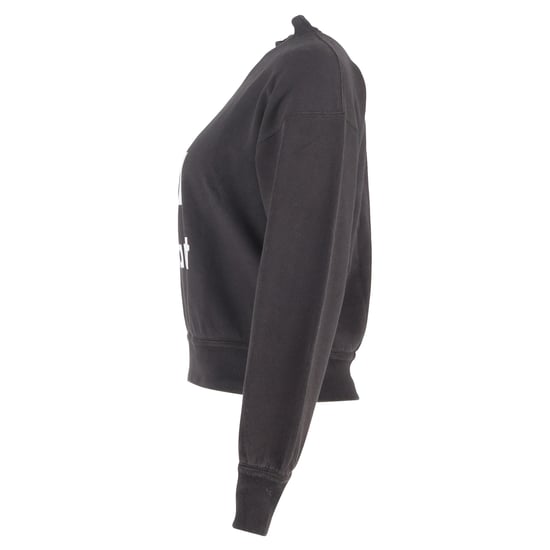 Isabel Marant Etoile Pullover mit Logoprint aus schwarzer Baumwolle - Image 2