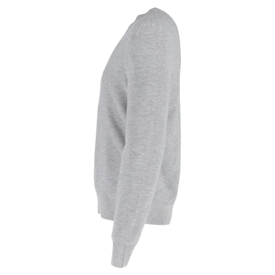Theory Pre-owned Rundhalspullover aus Baumwolle - Grau - Image 2