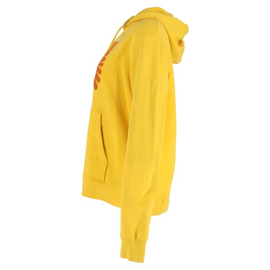 Sandro Paris bestickter Hoodie aus gelber Baumwolle - Image 2