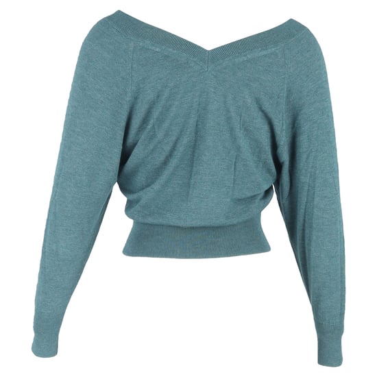 Isabel Marant V-Ausschnitt-Pullover aus grüner Wolle - Image 3