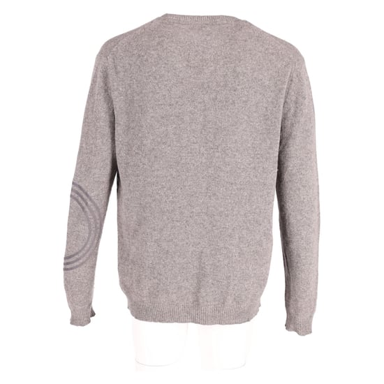 Kenzo Grauer Flockdruck-Pullover aus grauer Wolle - Image 3
