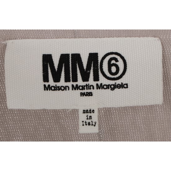 MM6 by Maison Margiela Pullover aus grauer Baumwolle - Image 6