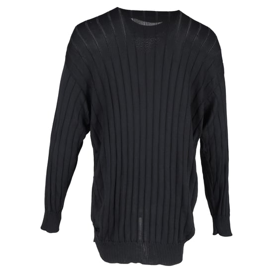 Balenciaga Pre-owned Oversized Rollkragenpullover aus Seide - Schwarz - Image 3