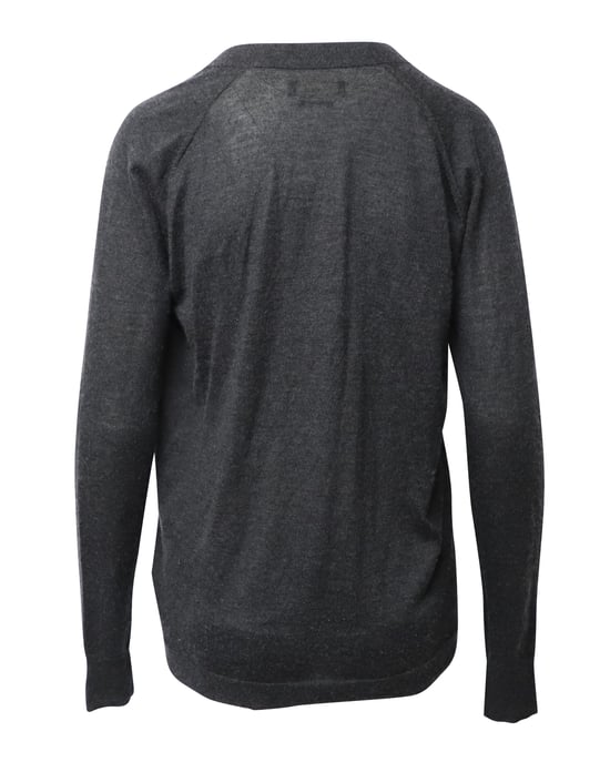Isabel Marant Cardigan aus dunkelgrauem Kaschmir - Image 2