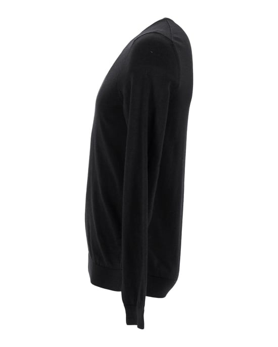 Hugo Boss Strickpullover aus schwarzer Wolle - Image 2