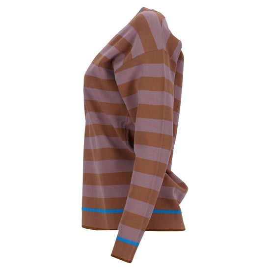 Diane Von Furstenberg Gestreifter Pullover aus mehrfarbiger Viskose - Image 2