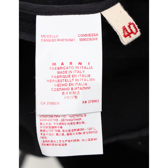 Marni Pullover mit Schulterreißverschluss aus schwarzer Wolle - Image 5