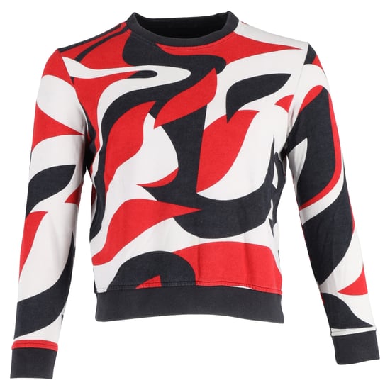 Alexander McQueen bedruckter Pullover aus mehrfarbiger Baumwolle - Image 1