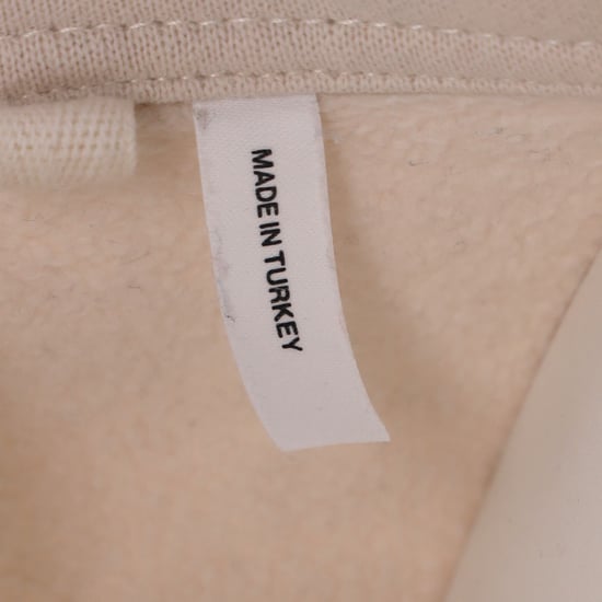 Axel Arigato – Pullover mit Typo-Kragen aus hautfarbener Baumwolle - Image 5