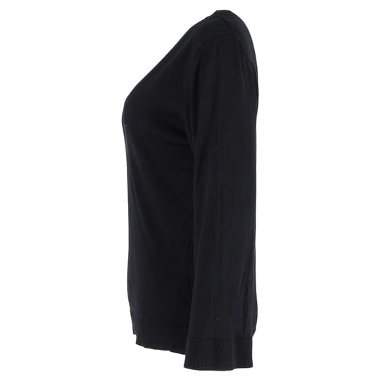 Totemé V-Ausschnitt-Pullover aus schwarzem Kaschmir - Image 2