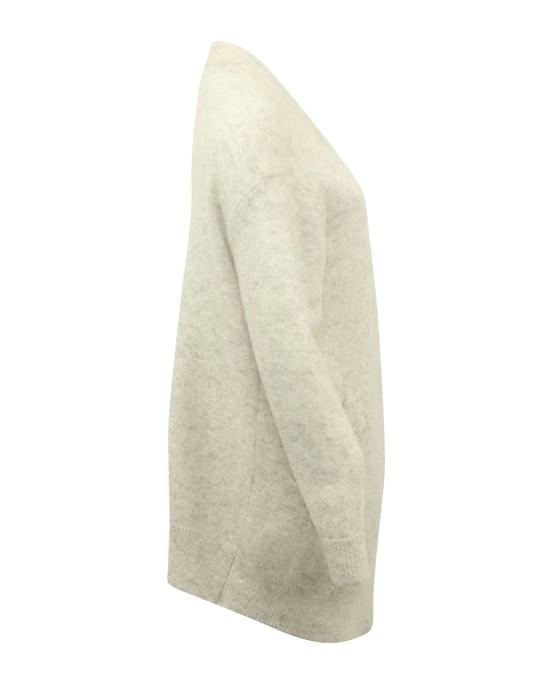 Acne Studios Raya Cardigan aus cremefarbener Wolle - Image 3