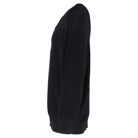 Balenciaga V-Ausschnitt-Pullover aus schwarzer Viskose - Image 2