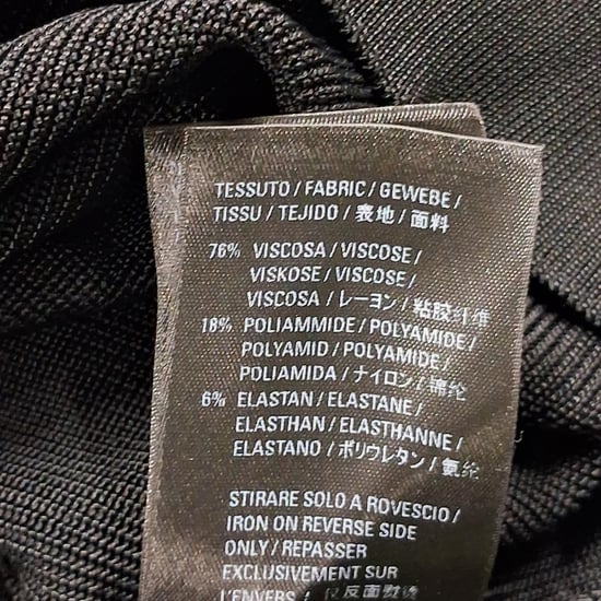 Balenciaga V-Ausschnitt-Pullover aus schwarzer Viskose - Image 4