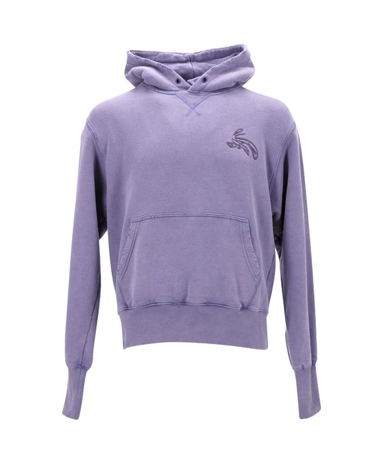 Eytys „Lewis“ Hoodie aus lila Baumwolle - Image 1
