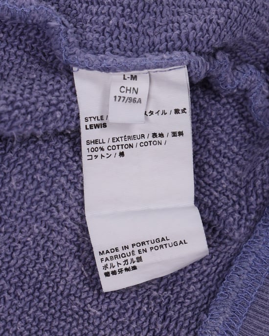 Eytys „Lewis“ Hoodie aus lila Baumwolle - Image 6