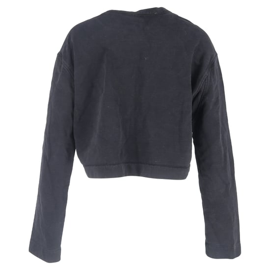 Acne Studios Rundhals-Pullover in Schwarz aus Baumwolle - Image 3