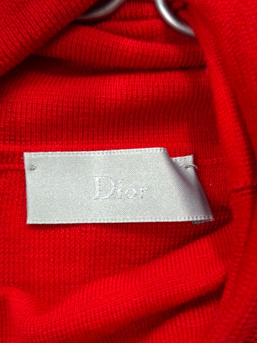 Dior Rollkragenpullover aus roter Wolle - Image 4
