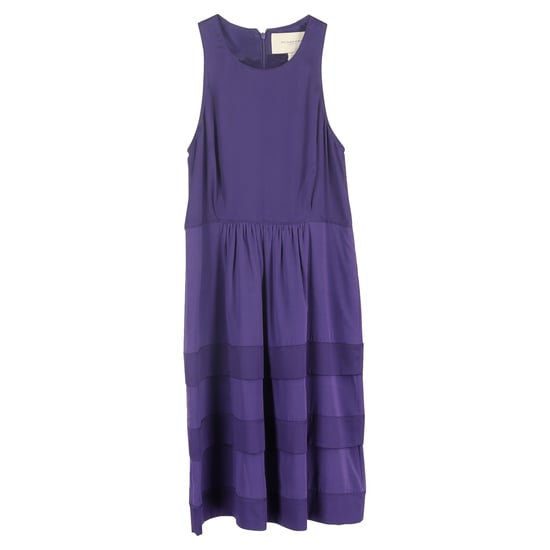 Stufenkleid von Burberry in Lila Viskose - Image 1