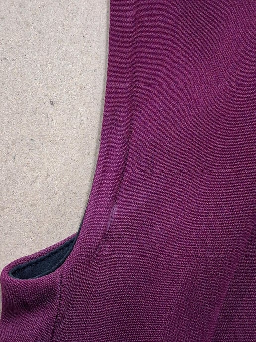 Roland Mouret Nepa Drapiertes Midikleid aus lila Viskose - Image 4