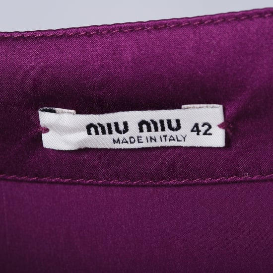 Miu Miu Seidenkleid in Lila - 2010er Jahre - Image 6