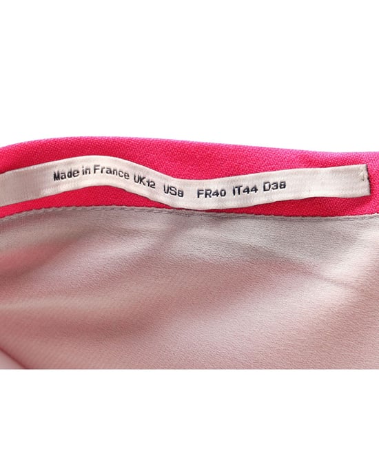 Roland Mouret – Abendkleid mit eckigem Ausschnitt und Cut-Out am Rücken aus rosa Viskose - Image 5