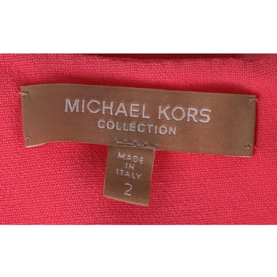 Ärmelloses, figurbetontes Midikleid von Michael Kors aus rosa Wolle - Image 4