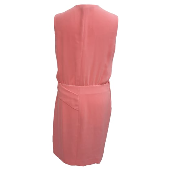 Diane von Furstenberg Wickelkleid in Knielänge aus rosa Triacetat - Image 4