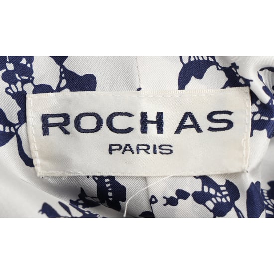 Rochas Blazer mit Verzierungen in Marineblau aus Polyester - Image 4