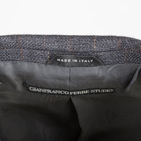 Karierter Blazer von Gianfranco Ferré Studio – 90er Jahre - Image 4