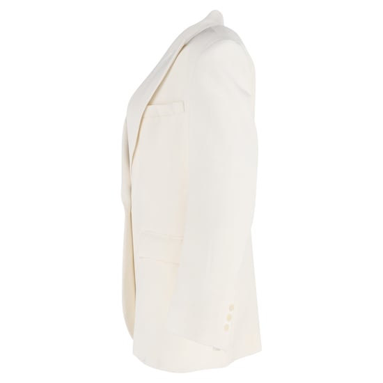 Sandro Blazer aus cremefarbenem Polyester - Image 2