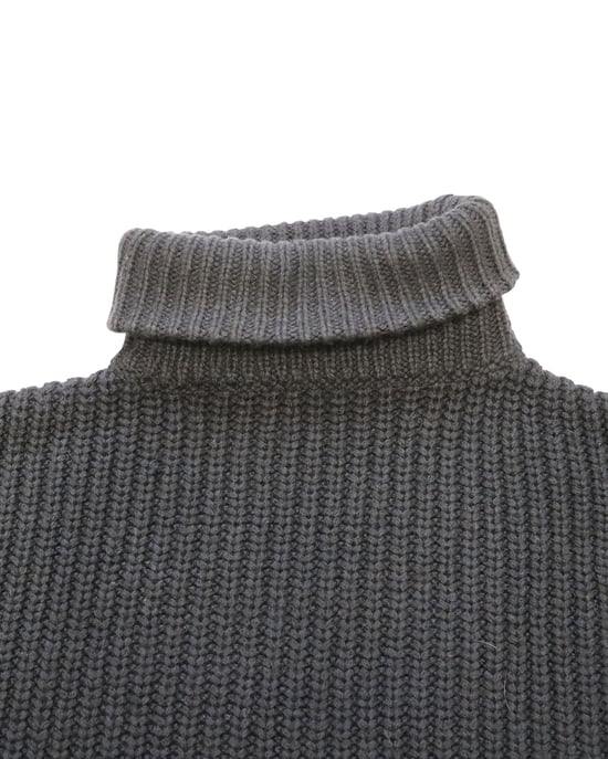 Zadig & Voltaire Rollkragenpullover aus marineblauem Acryl - Image 4