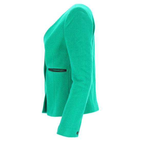 Sandro Zweireiher-Blazer mit Taschen aus Wolle - Grün - Image 2