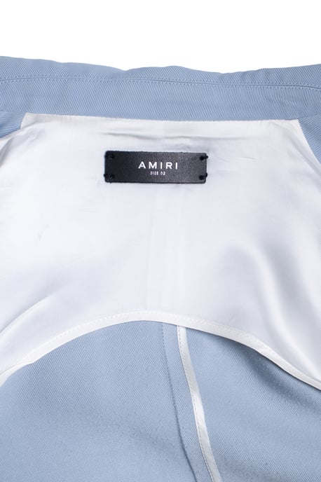 Amiri, blauer zweireihiger Blazer - Image 5