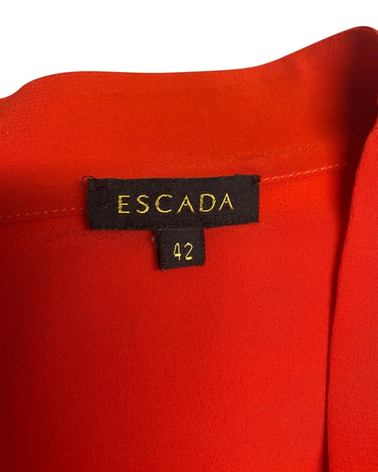 Escada Hosenanzug-Set mit Karomuster und Bluse - Image 6