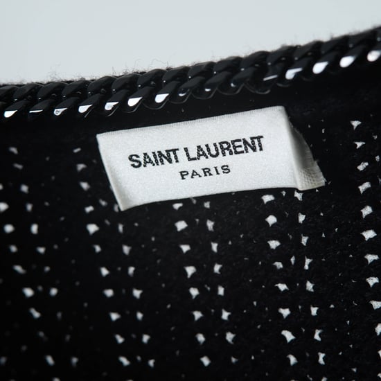 Saint Laurent langer College-Cardigan mit schwarzem Kettenbesatz - 2010er Jahre - Image 4