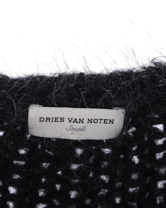 Gestreifter Pullover von Dries Van Noten aus mehrfarbiger Merinowolle - Image 4
