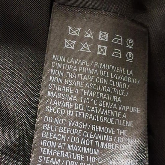 Balenciaga langer Mantel aus schwarzer Baumwolle - Image 4