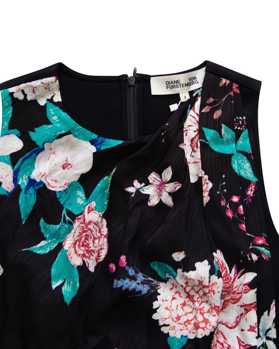 Diane von Furstenberg Vivian Jumpsuit aus schwarzem Triacetat - Image 6