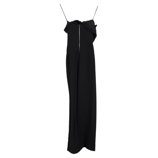 Roland Mouret Jumpsuit mit weitem Bein aus schwarzer Viskose - Image 2