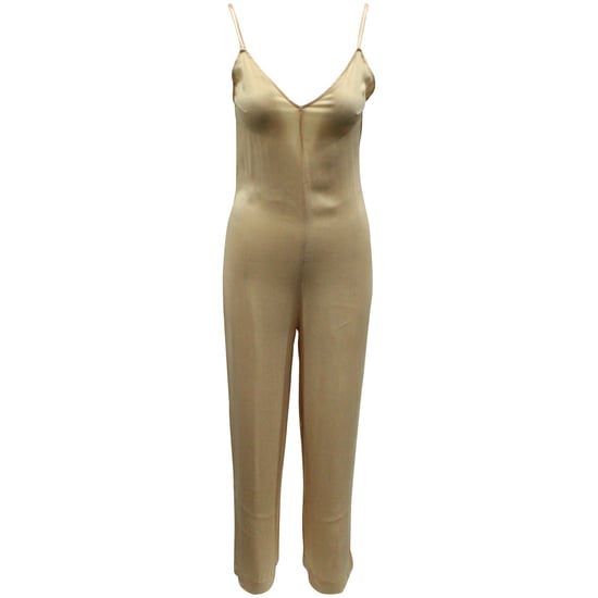 Ärmelloser Jumpsuit „Chiva“ von Ba&Sh aus beigem Cupro - Image 1