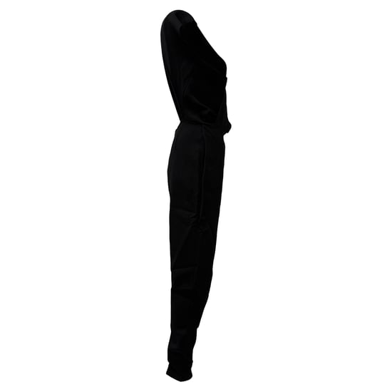 Stella McCartney Jumpsuit mit offenem Rücken aus schwarzer Viskose - Image 2