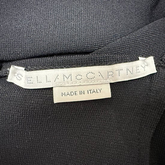 Stella McCartney Jumpsuit mit offenem Rücken aus schwarzer Viskose - Image 6