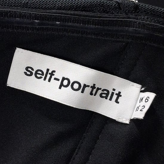 Self-Portrait Pre-owned Schulterfreier Jumpsuit mit Herzausschnitt aus Polyester - Schwarz - Image 3