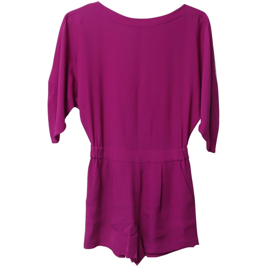 Diane von Furstenberg Jumpsuit aus lila Seide - Image 4