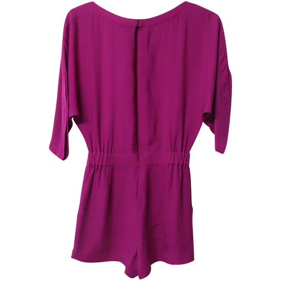 Diane von Furstenberg Jumpsuit aus lila Seide - Image 5