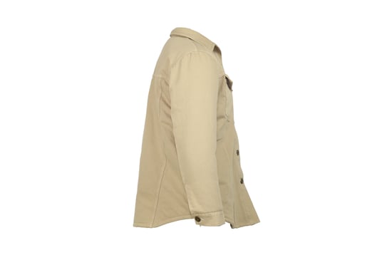 Nanushka gefütterte Jacke aus Kunstfell in Beige, Baumwolle - Image 3